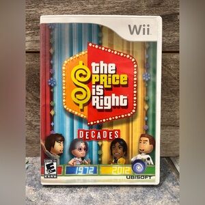 5 for $60 the price is right decades Nintendo wii game
